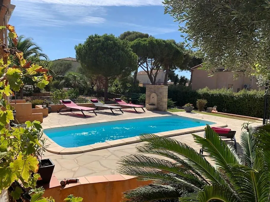 Villa 900 M Du Centre Et Plages, Piscine, Parking Bandol Francia